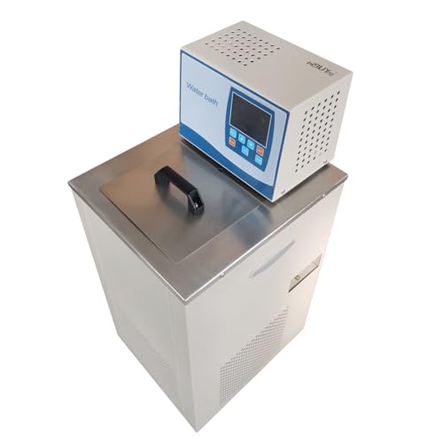 INTBUYING -5?-100? Laboratory Chiller Circulator, 6L Low Temperature Cooling Liquid Circulator, Lab Recirculating Chiller, Water Bath Recirculating Water Cooling Chiller with 110V-220V Transformer