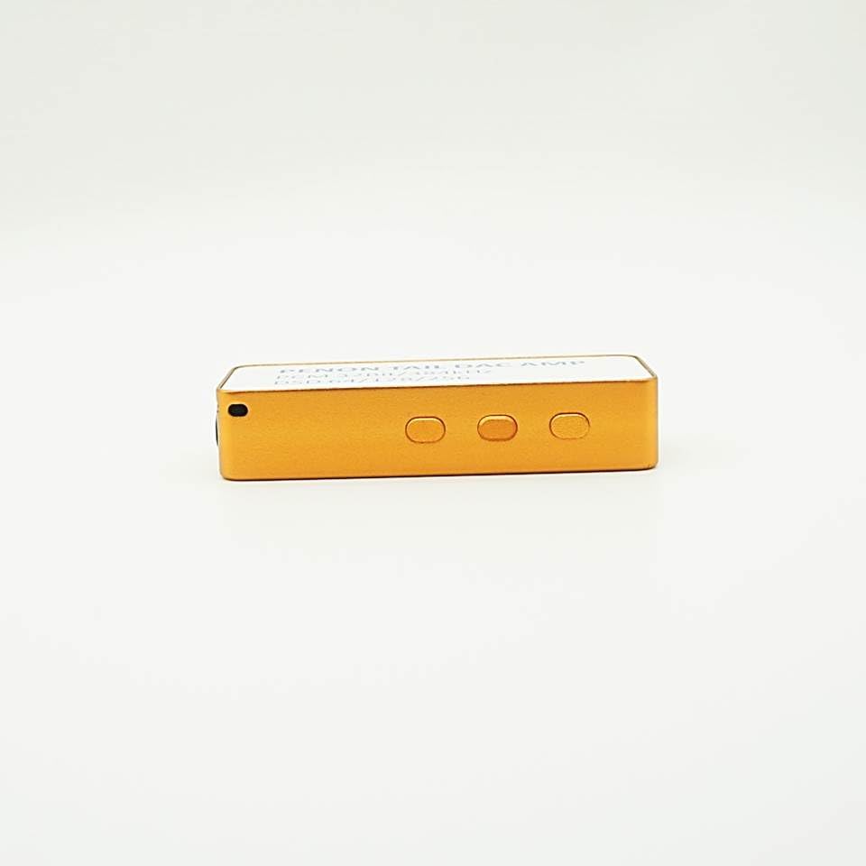 Penon Tail Dual CS43131 32Bit/384kHz DSD256 Type-C to 3.5/4.4mm USB-C DAC Dongle HiFi Portable Headphone Amplifier with Gain Button for iOS Devices, with Type-C to Lightning Cable