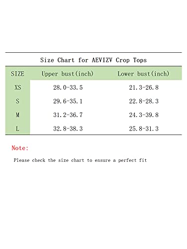 AEVZIV womens Crop Top Crop Tops for Women (pack of 1)