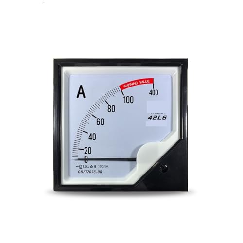 Amperímetro CA 42L6 medidor analógico para mantenimiento de maquinaria y motores 600A
