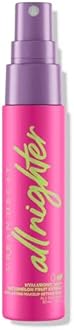 Urban Decay All Nighter Hyaluronic Acid Waterproof Dewy Setting Spray for Face, Hydrated Finish, Long-lasting, Smudge-proof & Transfer-resistant Makeup, Oil-free