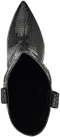 GUESS Women's BENISA Fashion Boot, Black Suede 004, 8 | Image 1