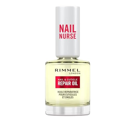 Rimmel London, Nail Nurse, Nail & Cuticle Repair Oil, Tratamiento de uñas, 8 ml
