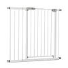 Hauck Türschutzgitter / Treppenschutzgitter für Kinder Open N Stop KD Safety Gate inkl. 21 cm Verlängerung / ohne Bohren / 96 – 101 cm breit / erweiterbar / Metall Gitter – weiß