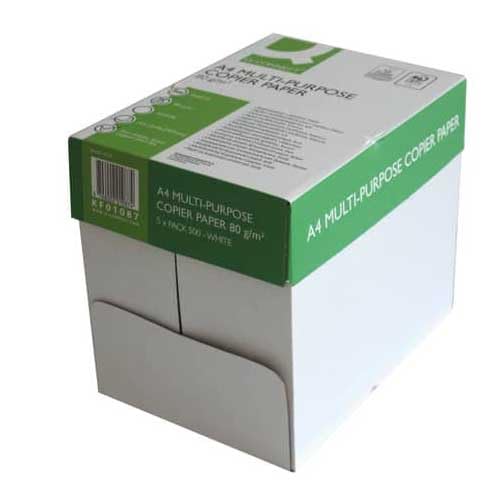 Q-Connect A4 White 80Gsm Copier Paper - Pack Of 2500