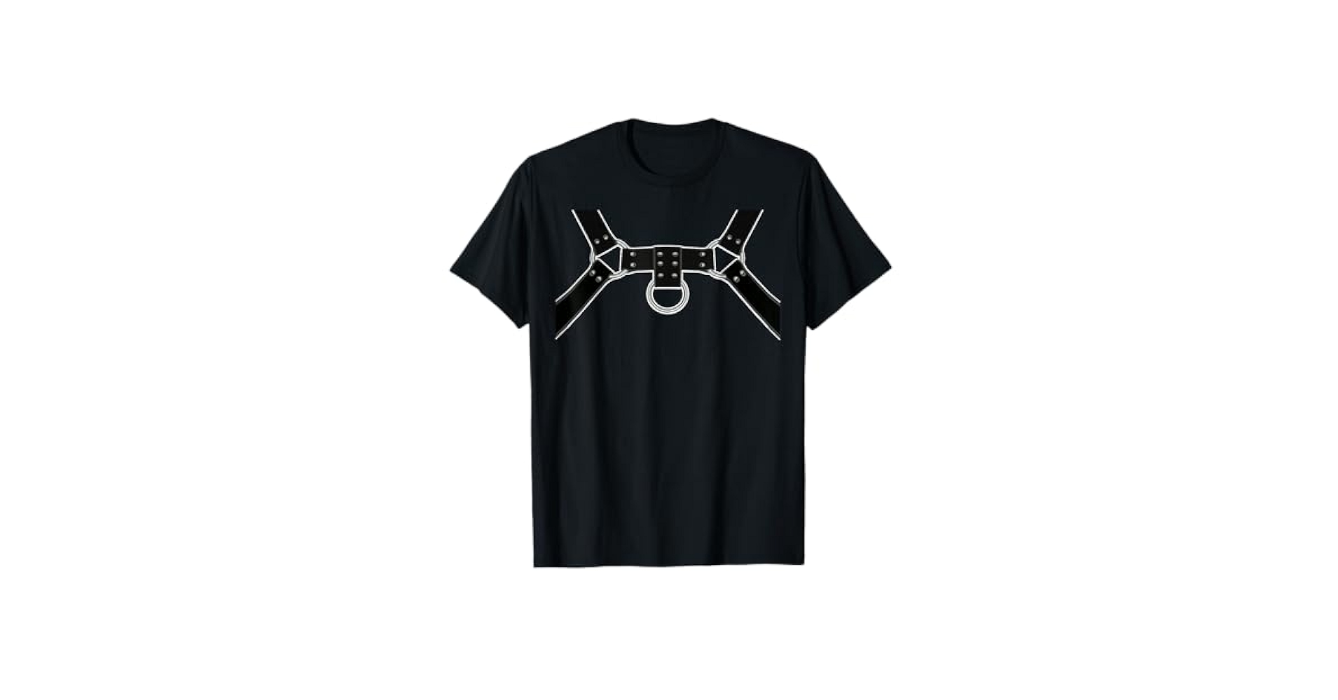 トップス blackmeans bondage L/S tee Amazon.com: Black Leather Harness print BSDM Kink Gay