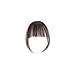 Produktbild ESAILQ Hübsche Mädchen Clip On Clip In Front Hair Bang Fransen Haar Verlängerung Stück Thin Mini Luft Liu Hai Perücke (C)