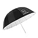 Glow Easy Lock Medium Deep White Fiberglass Umbrella (41