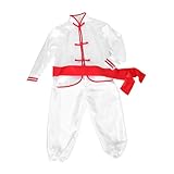 BESPORTBLE Kung-fu-uniform Für Junge Mädchen Übungskleidung Klassisches Design Atmungsaktiver Stoff Langlebige Verarbeitung Für Kurse Und Kulturelle Veranstaltungen