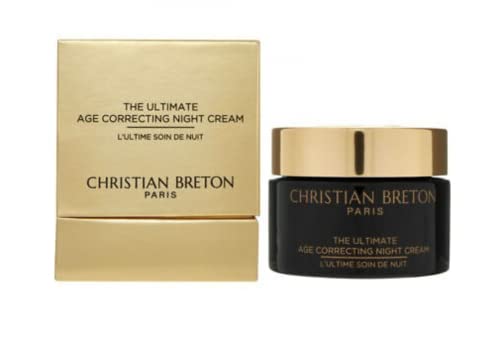 Crème de nuit anti-âge éclat et hydratation intense 50 ml Christian Breton formule rides