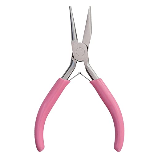 Qiguch66 Winding Plier Good Resilience Compact Carbon Steel Semi-Groove 5 Inch Mini Plier Diy Accessories cover