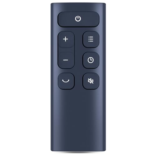 FQOUG Replacement Remote for Dreo Fan for Bedroom Space Heater for Indoor Use 120 Oscillating Standing Fans PolyFan 512 Black