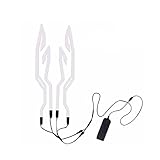 Motorradhelm Light - Wiederaufladbare LED-Stripes - Permanent Blinklicht...