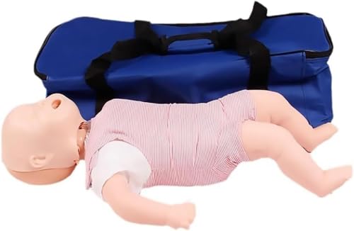 KANGJIEM CPR Model, Choking First aid Training Baby Doll Advanced Human with Bag for Education and Teaching Research