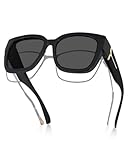 Meeloog Polarized Fit Over Glasses Sunglasses for Women...