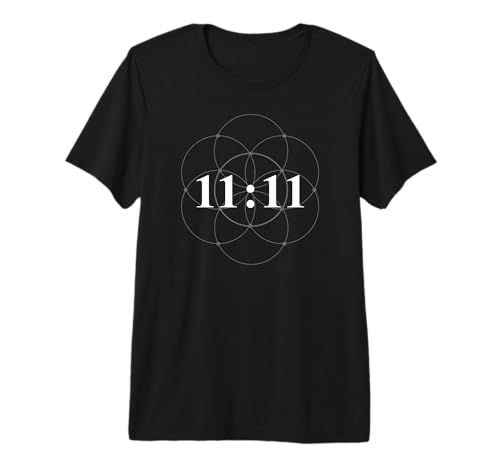 1111 Angel Number Numerology Manifestation Premium Tri-blend T-Shirt