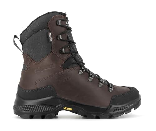 Alpina HAVAC Men's Hunting Boots - Premium Full Leather Shoes with Breathable Membrane and Slip Resistant Sole