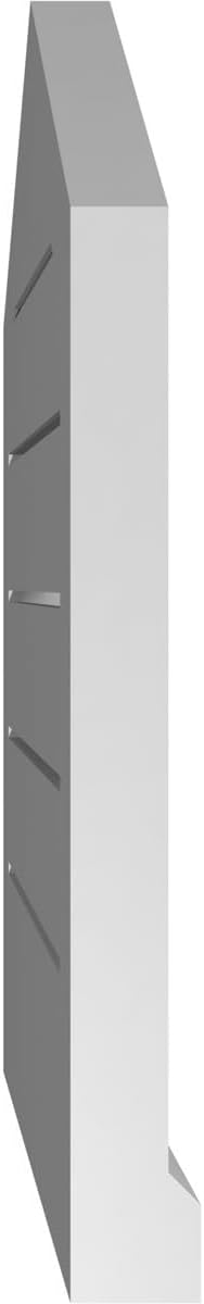 GVSPE18X2203SF-07 Peaked Top Brickmould Sill Frame, Primed Tan Signature Series Surface Mount Gable Vents, 18-in. W x 22-in. H, Unfinished
