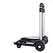 Produktbild CHNG Gepäckwagen-Aluminiumlegierungs-Beweglicher Haushalts-Faltender Laufkatze-Einkaufswagen-Laufkatze-Kleiner Anhänger (Last Die: 55Kg) Gepäck, Kleiner Anhänger Der Laufkatze Fährt,Twowheeled