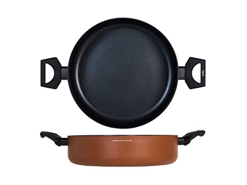 Tegame 2 manices H&H Borghese 28cm à diffusion de chaleur homogène