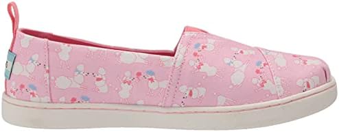 TOMS Girls Alpargata Sneaker, Veiled Rose, 3 Little Kid | Image 5