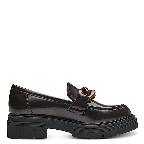 Image of MARCO TOZZI Women's Elegant Vegan Loafer with Heel