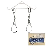 DANGONGLI 2-Packer Goat and Deer Hunting Hanging Tool Set 304 Stainless Steel Quick-Release Hoof Hook Designed for Rapid Skinning and Processing Easy-disassembly Construction Holds up to 1200 lbs