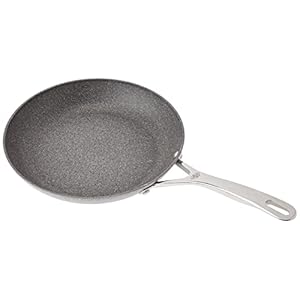 BALLARINI Frying Pan with Non-stick Coating, Induction Suitable, 28 cm, Aluminium, Torino Granitium,Gray