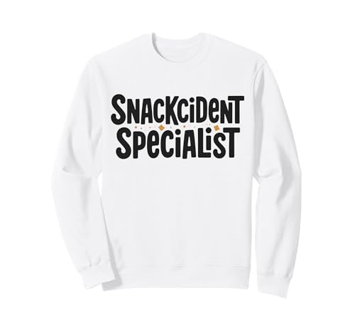 Snackcident Juego de Palabras con Comida Divertida Sudadera