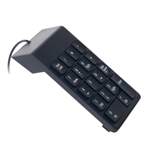 OSALADI Clavier Numérique USB 18 Mini Numérique Portable pour Ordinateur Portable et Pc Clavier d'Ordinateur Compact pour Voyage Utilisation Extérieure