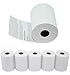 HeiPOS 5 x EC Cash Thermorollen 57 x 45 x 12mm, Lauflänge: 25m, mit Lastschrifttext, BPA -Bisphenol-A frei
