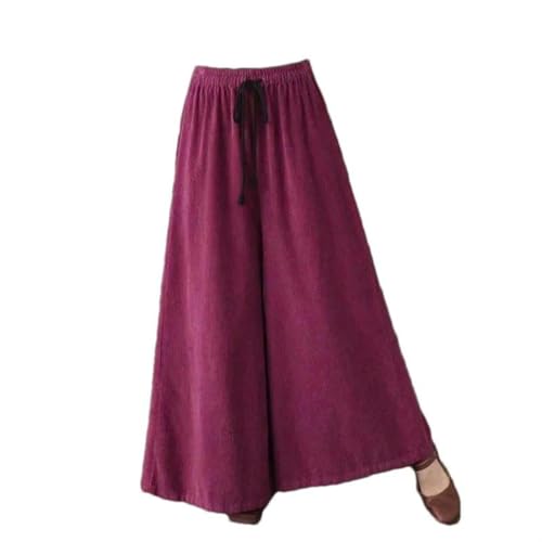 Pantalon trompette taille haute fini les vêtements serrés en danse