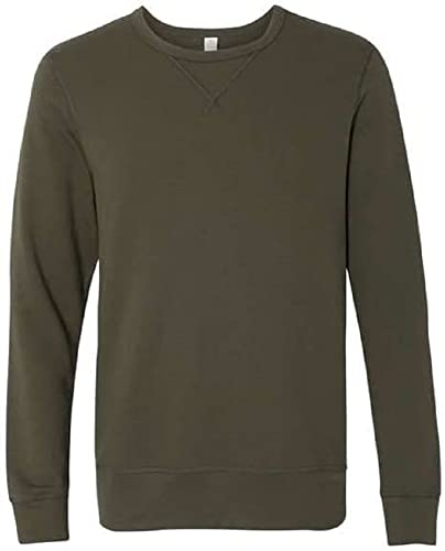 Alternative Men's Vintage Sport French Terry B-Side Reversible Crew Neck