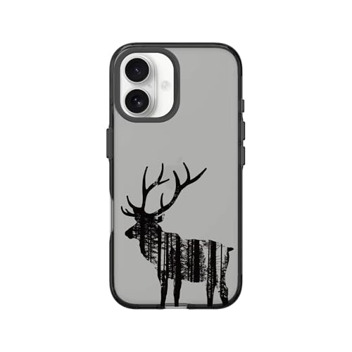 RhinoShield JellyTint Coque iPhone 16 Plus Transparente Noir