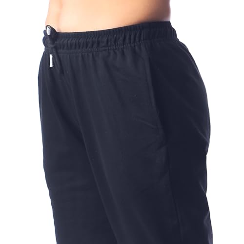Image of London Hills Women's High Rise Cotton Blend Regular Fit Joggers Track Pants Solid Track Pants