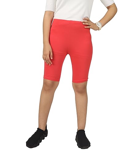 Image of KYDA Kids Girls's Stretchable Anti Bacterial Cycling Shorts, Yoga & Workout Gym Shorts