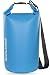 MARCHWAY Floating Waterproof Dry Bag 5L/10L/20L/30L, Roll Top Sack Keeps Gear Dry for Kayaking, Rafting, Boating, Swimming, Camping, Hiking, Beach, Fishing (Light Blue, 5L)