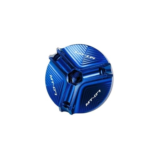Couvercle liquide frein MT-07 anodisé haute précision pour tuning moto FZ-07