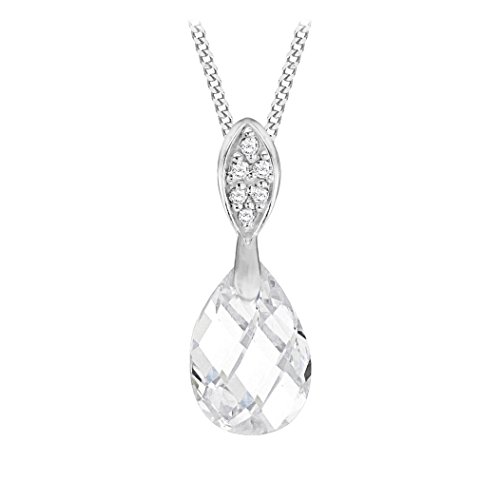 Cadena con colgante de plata de ley de mujer Tuscany Silver 8.44.5360 collar plata 925 femenino