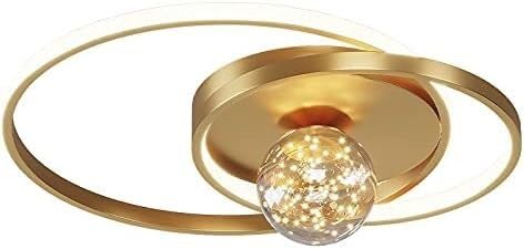 Plafonnier LED en aluminium au design minimaliste et fin pour salle à manger