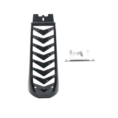 Protection radiateur moto Softail Fat FXBR grille de carénage noire