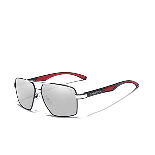 RHNTGD Kingseven Männer Gläser Polarisierte Sonnenbrille Beschichtung Spiegel Gläser Oculos Männliche Brillen Zubehör für Männer Cover