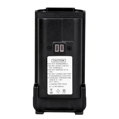 TIDRADIO TD-H3 Ham/GMRS Radio Battery 2500mAh with Type C Charging Port