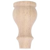 Faciles d'entretien : l'installation et le retrait rapides de ces pieds de canapé de rechange permettent un nettoyage et un entretien simples, garantissant ainsi que les pieds de vos meubles restent brillants et bien entretenus. pieds de bureau en bois, pieds de rechange en bois pour chaises