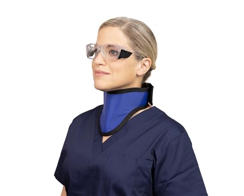 X-Ray Apron Bundle 2 - XL Flexback Apron, Thyroid Collar & Hat, 0.5mm Lead Free Protection, USA Made