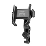 Generico per telefono per scooter Morsetto rotante anti-vibrazione da 9,5x7 cm, per manubrio per bicicletta, Touring Sport Corse Navigazione Ascolto di musica Pendolarismo | Regalo