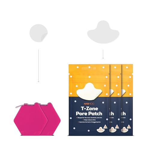 Hanhoo T-Zone Pore Patch and 2 On the Go Blemish Patch Bundle, 132 Total Patches, Hydrocolloid Patches for Clogged Pores and Pimples, Shrinks Pimples, Blackhead and Acne Treatment, Korean Skincare