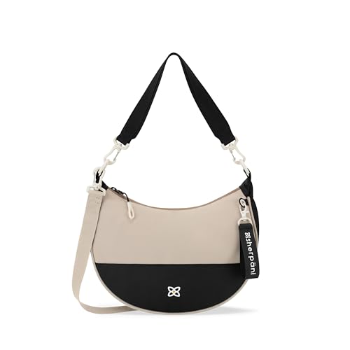 Sherpani Mina, Medium Crescent Bag, Lightweight Half Moon Crossbody Bags, Fashionable Shoulder Bag, Handbag for Women