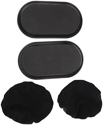 Brrnoo Gliding Disc, Gliding Discs Core Sliders Use for Abdominal Exercise, Strengthen Core, Glutes, Abs, Full Body Coordination Big Contacting Area Gliding Pad