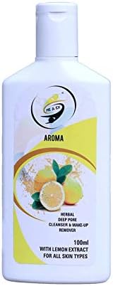 Heemakshi Enterprises Me & Ex Aroma Herbal Deep Pore Cleanser & Make-Up Remover with Lemon Extract, 100 MLPack of 2